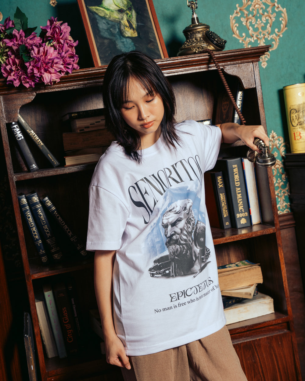 EPICTETUS TEE | WHITE