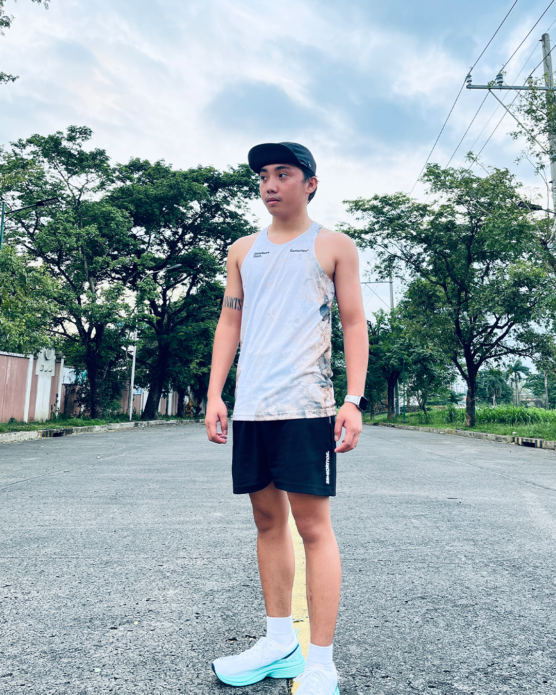 ATHLEISURE DEPT PERFORMANCE TANK TOP 01 | SAND