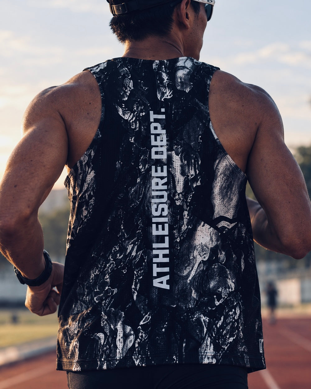 ATHLEISURE DEPT PERFORMANCE TANK TOP 04 | NOIR