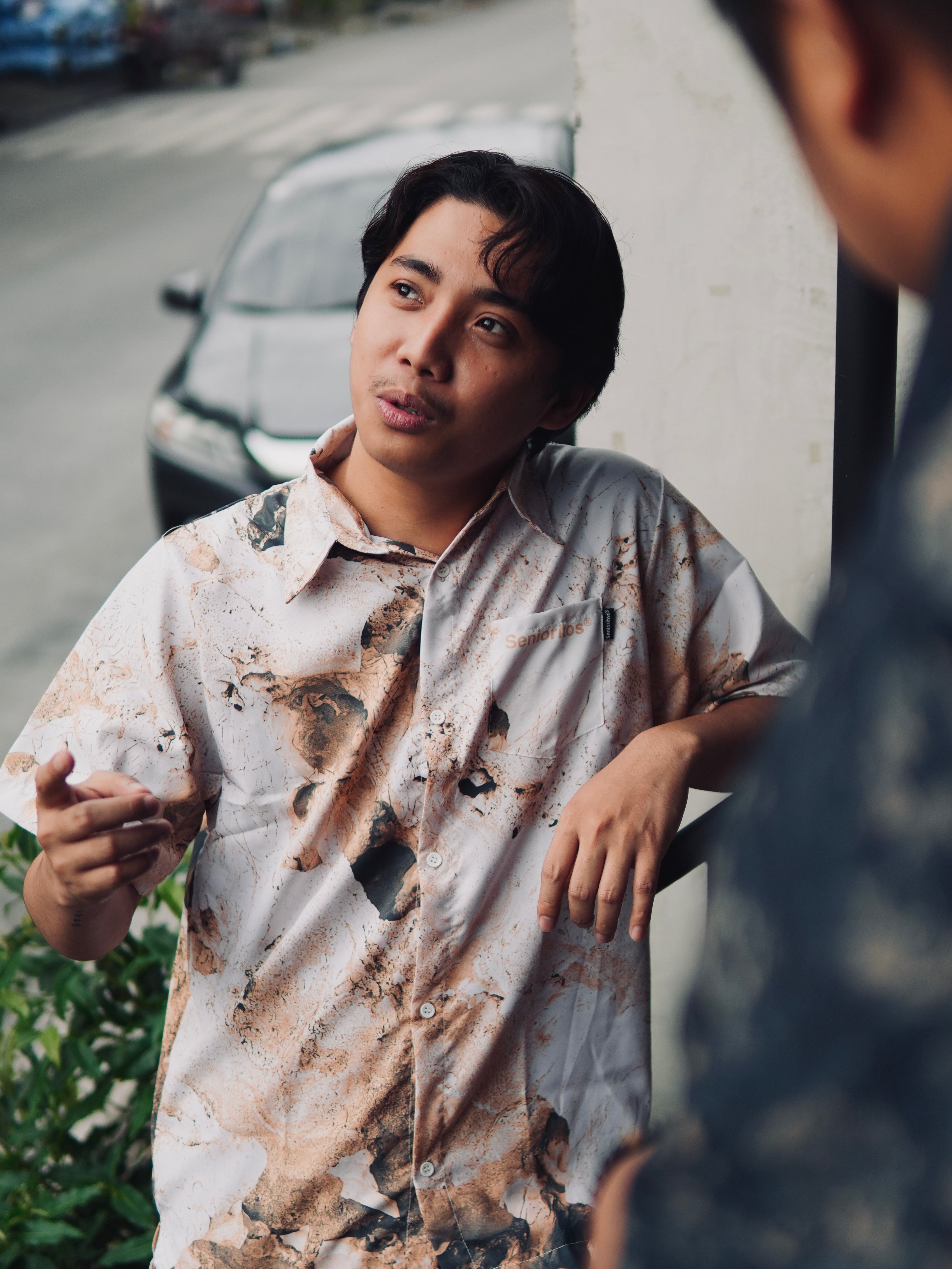 CORON BUTTON DOWN POLO | DIRTY WHITE