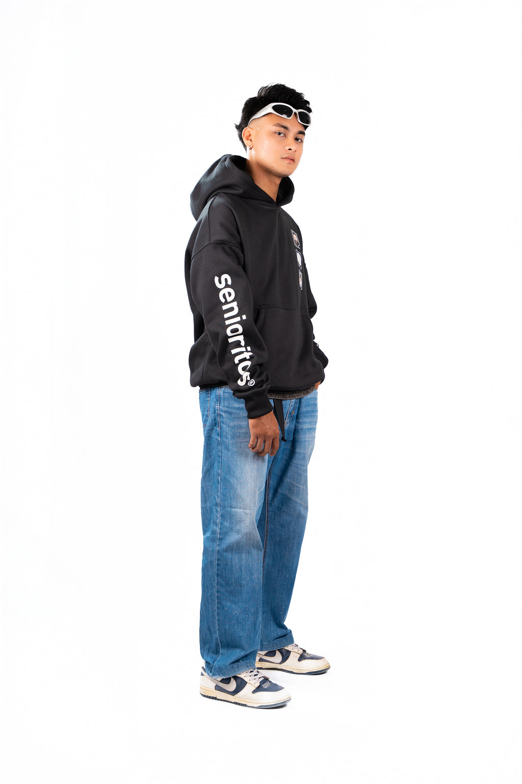 TPC DAY ONES OVERSIZED HOODIE | BLACK | TPCxSENIORITOS® COLLABORATION