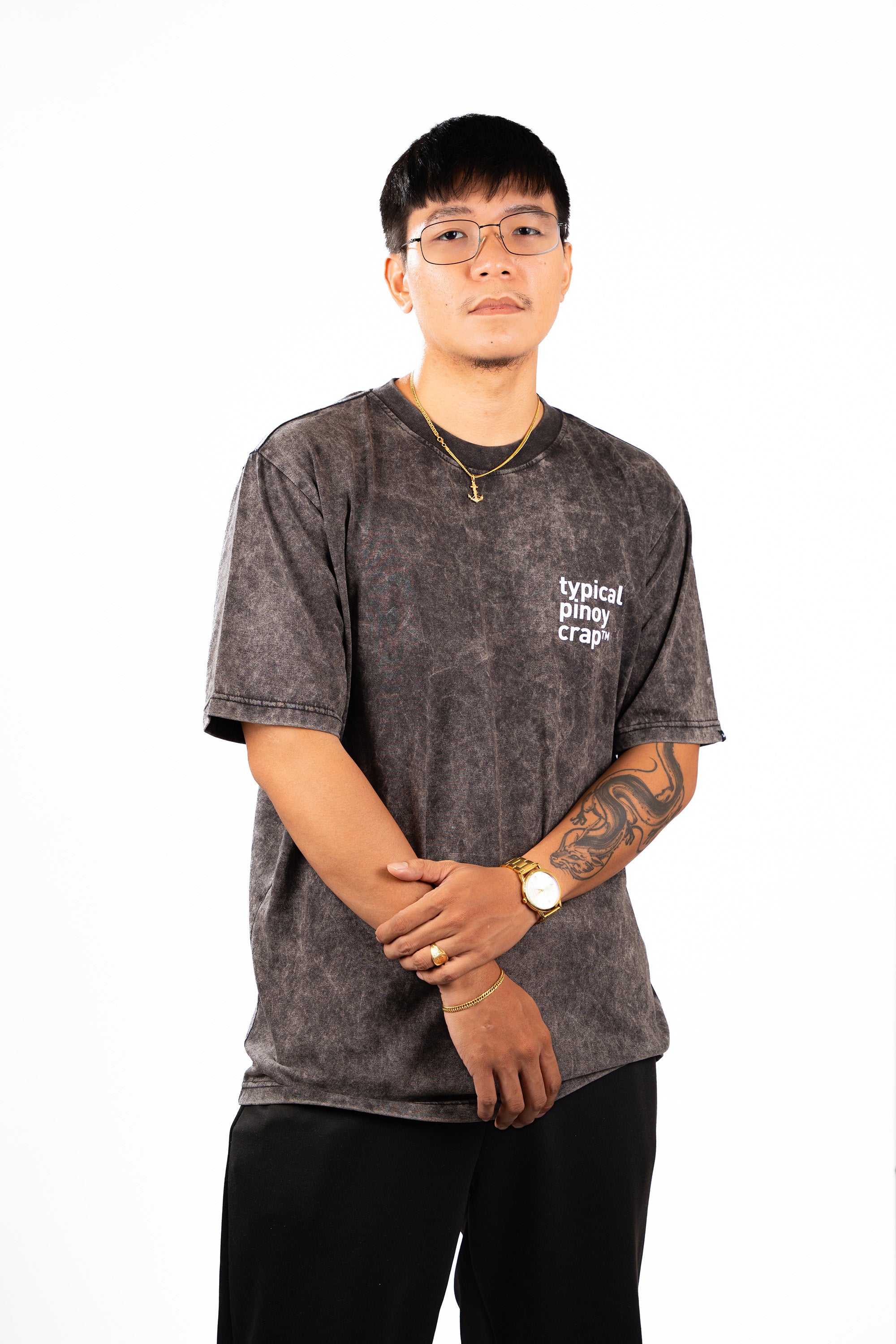 TPC ACID TEE (OVERSIZED) | BLACK | TPCxSENIORITOS® COLLABORATION