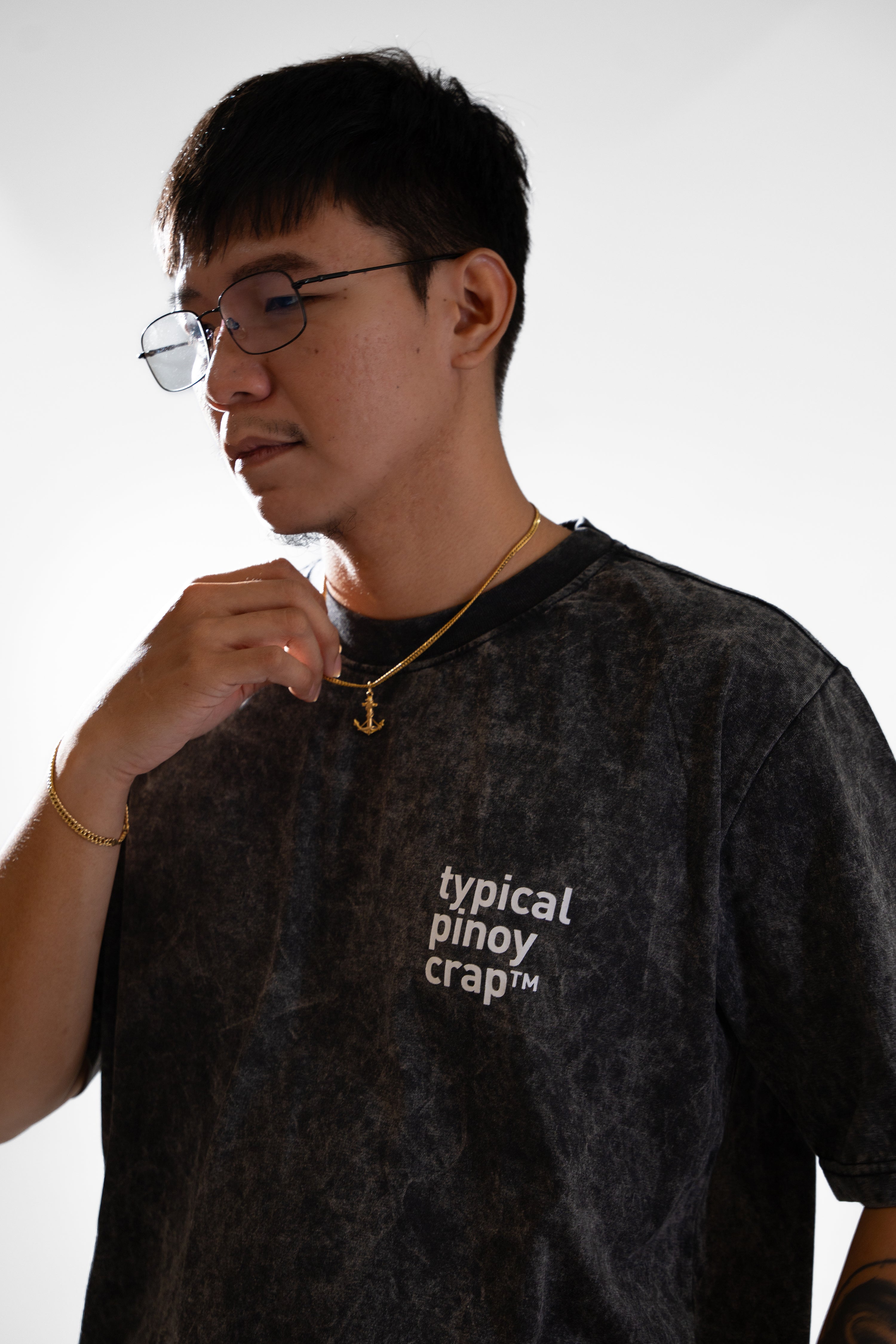 TPC ACID TEE (OVERSIZED) | BLACK | TPCxSENIORITOS® COLLABORATION