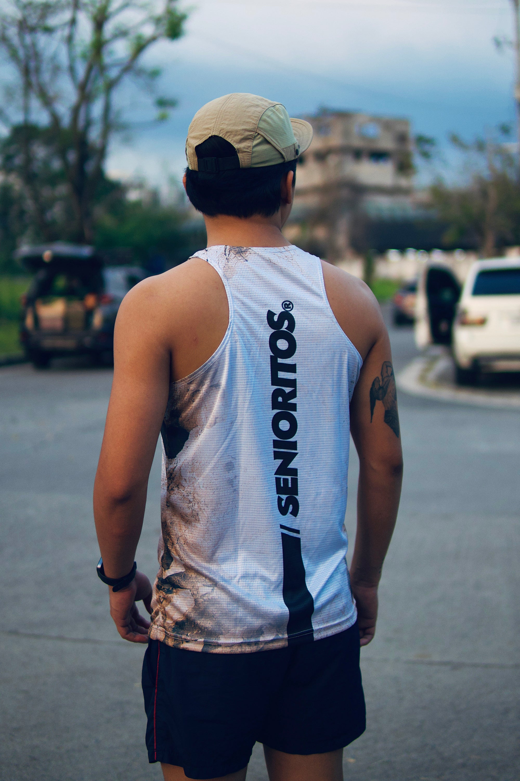 ATHLEISURE DEPT PERFORMANCE TANK TOP 01 | SAND