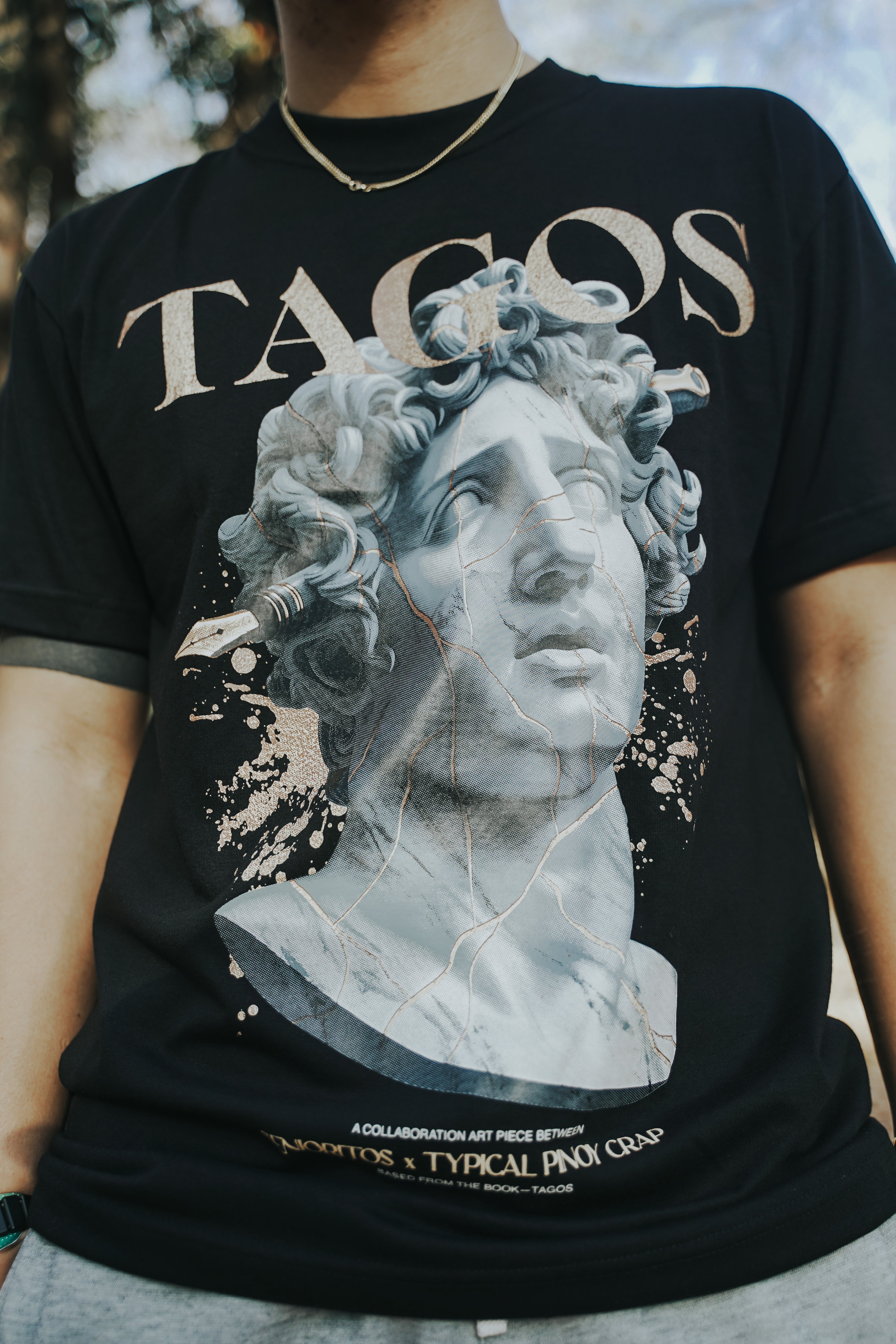 TPC TAGOS TEE | BLACK | TPCxSENIORITOS® COLLABORATION