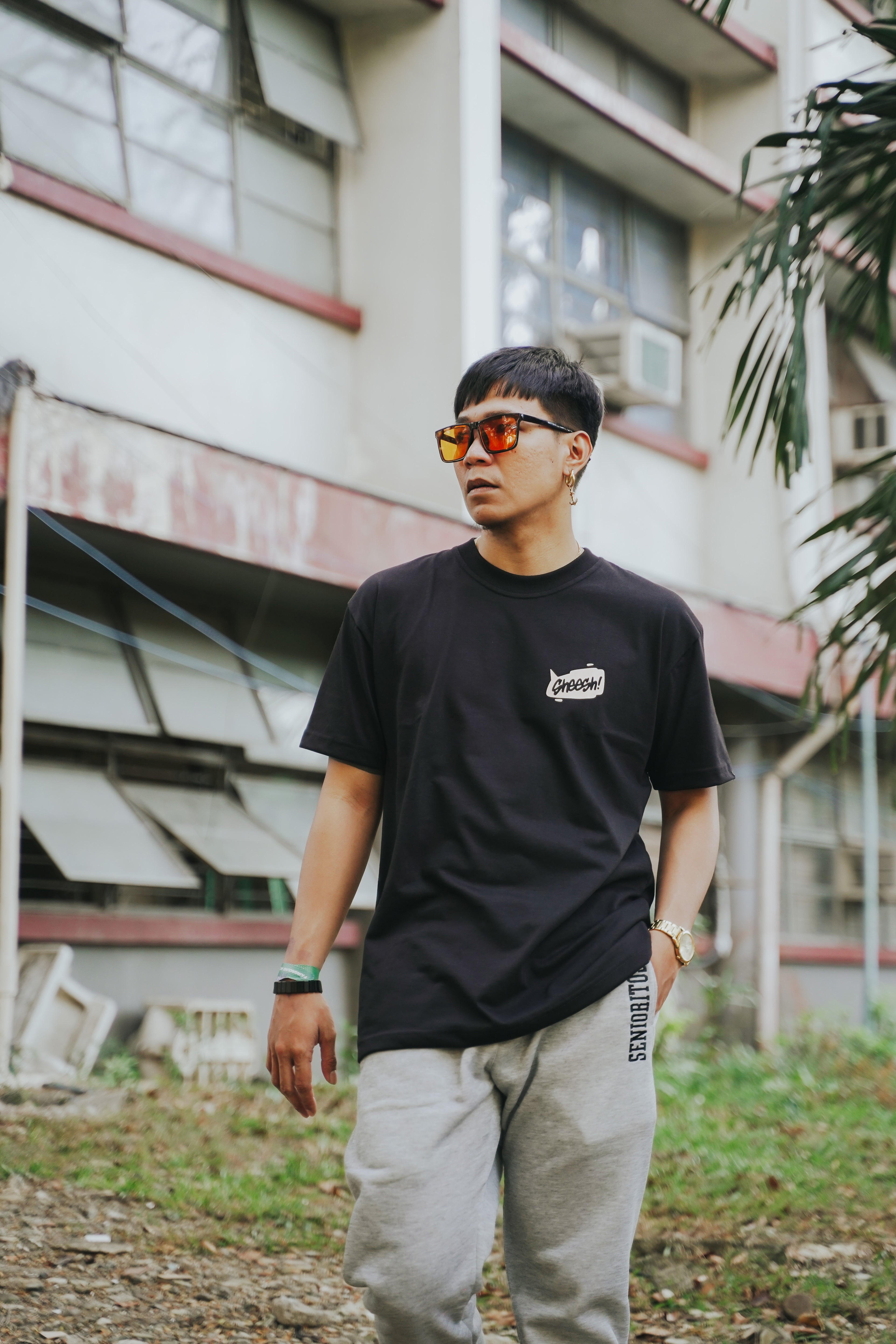 TPC REIMAGINED TEE (SHEESH) | BLACK | TPCxSENIORITOS® COLLABORATION