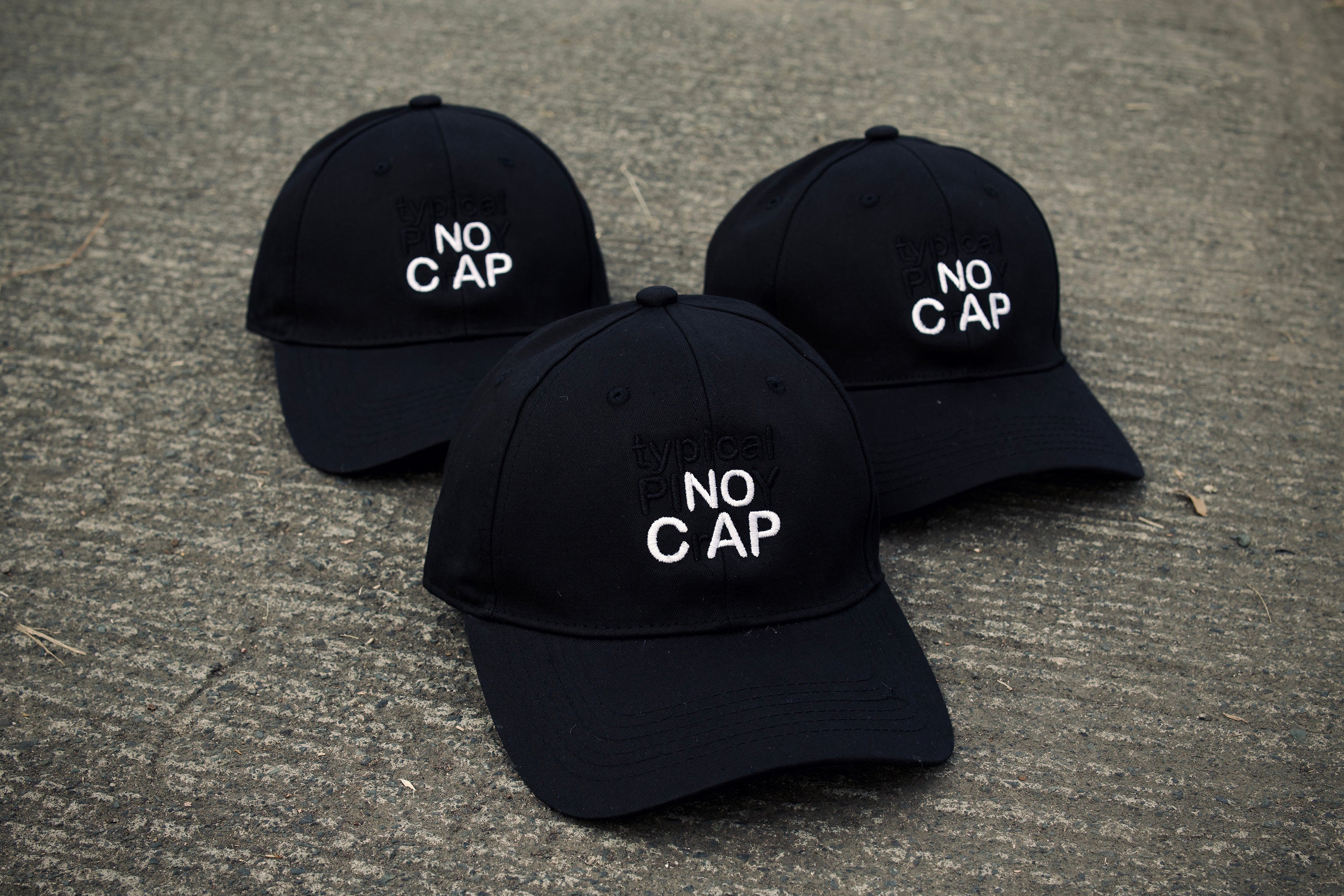 TPC NO CAP DADCAP V2 | BLACK ON BLACK | TPCxSENIORITOS® COLLABORATION