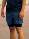 ATHLEISURE DEPT PERFORMANCE SHORT | COMMAND BLUE