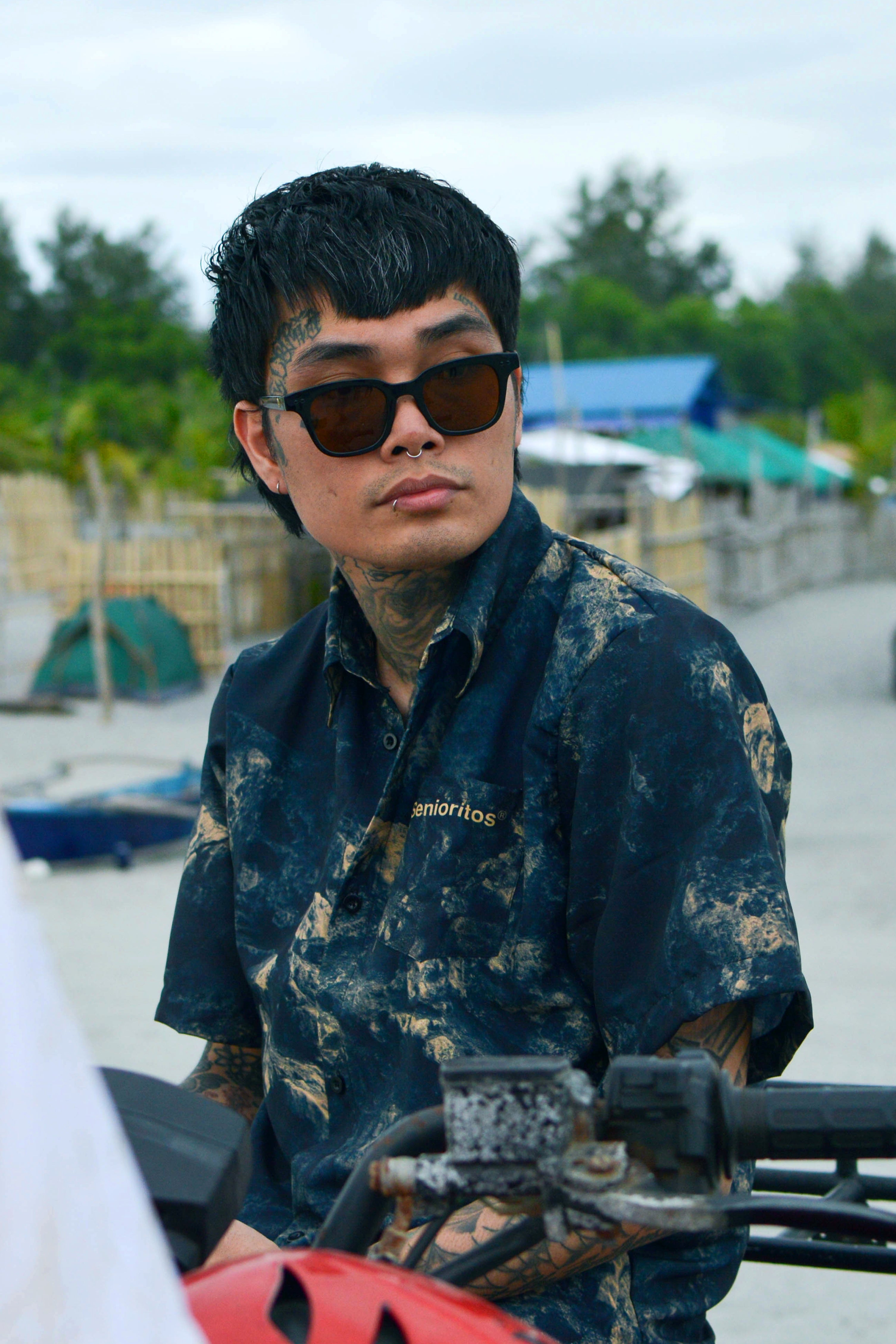 CORON BUTTON DOWN POLO | ROCKY BLACK