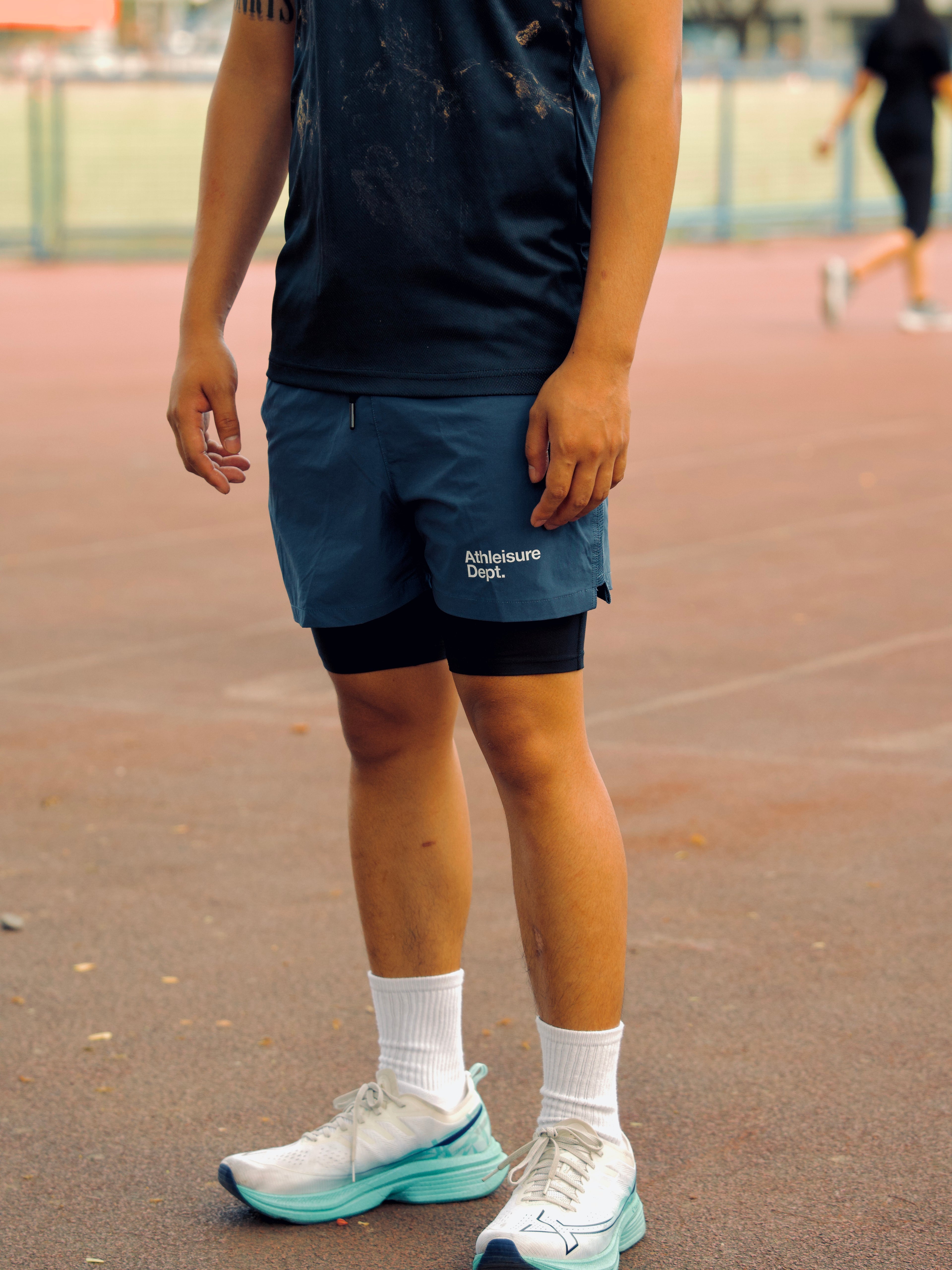 ATHLEISURE DEPT PERFORMANCE SHORT | COMMAND BLUE